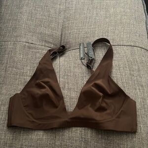 Skims Ultra Fine Mesh Crossover Bralette